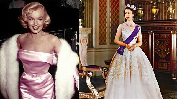 8. Kraliçe 2. Elizabeth, Marilyn Monroe ile aynı yıl dünyaya gelmiştir.