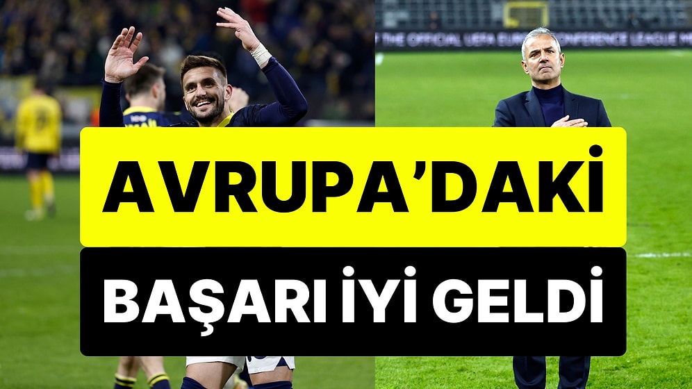 Union SG Galibiyetiyle UEFA Konferans Ligi'ne Damga Vuran Fenerbahçe Kasasını Doldurdu