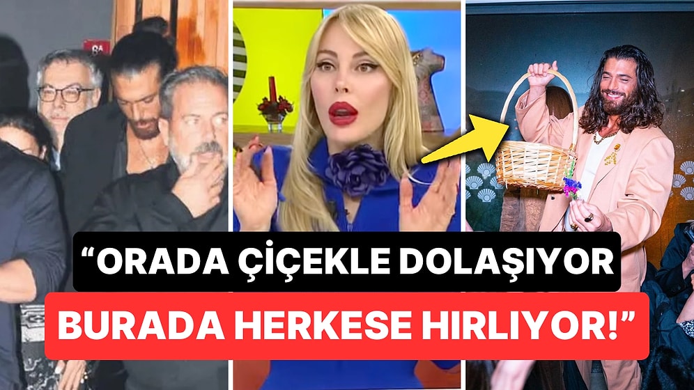 Türkiye'deki Tavırlarıyla Tepki Çeken Can Yaman'ın Portekiz'de Kadınlara Çiçek Dağıtması Eleştirildi!