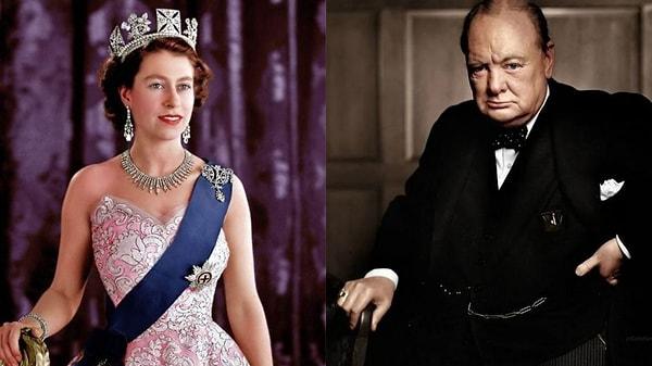 15. Kraliçe 2. Elizabeth, Winston Churchill'in İlk Başbakanlık Döneminde 14 Yaşındaydı.