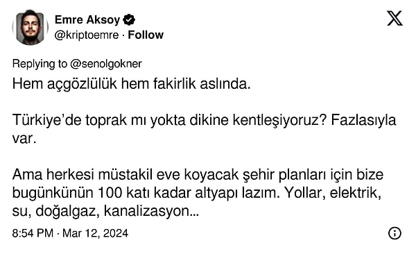 Tabii bu teze tam olarak katılmayanlar da var.