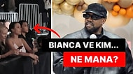 Kim Kardashian ve Bianca Censori, Kanye'nin Konserinde İki Lafın Belini Kırarken Görüntülendi