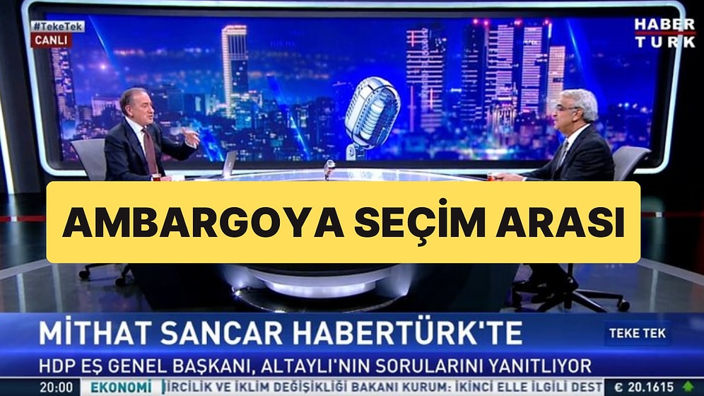 HaberTürk’teki Ambargoya Seçim Arası: Meral Danış Beştaş Konuk Olacak