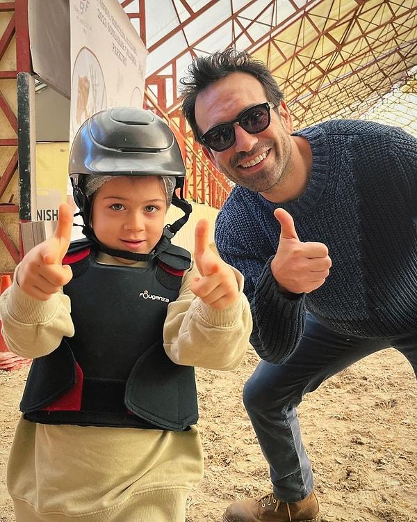 Sosyal medyada 3,1 milyon takipçisi olan Gülsoy'un oğluyla olan fotoğraflarını görenler ise dönüp bir kez daha baktı bu tatlılık karşısında!