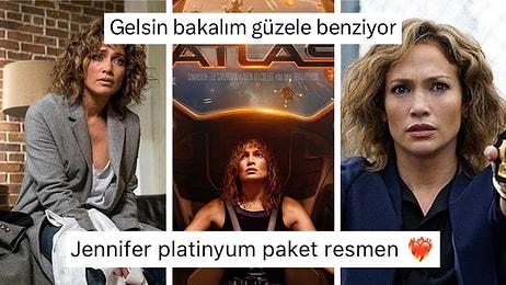Başrolünde Jennifer Lopez'in Yer Aldığı Netflix'in Bilim Kurgu Filmi 'Atlas'ın Fragmanına Gelen Tepkiler