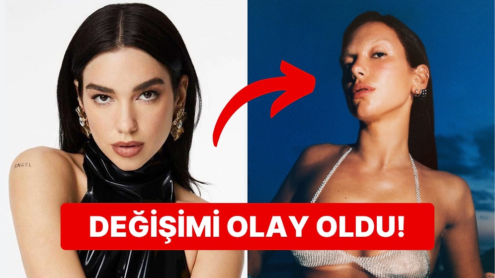 Dua Lipa'nın Yeni Albümü İçin Hazırladığı Kaşsız Görünümü Sosyal Medya Kullanıcılarının Diline Fena Düştü