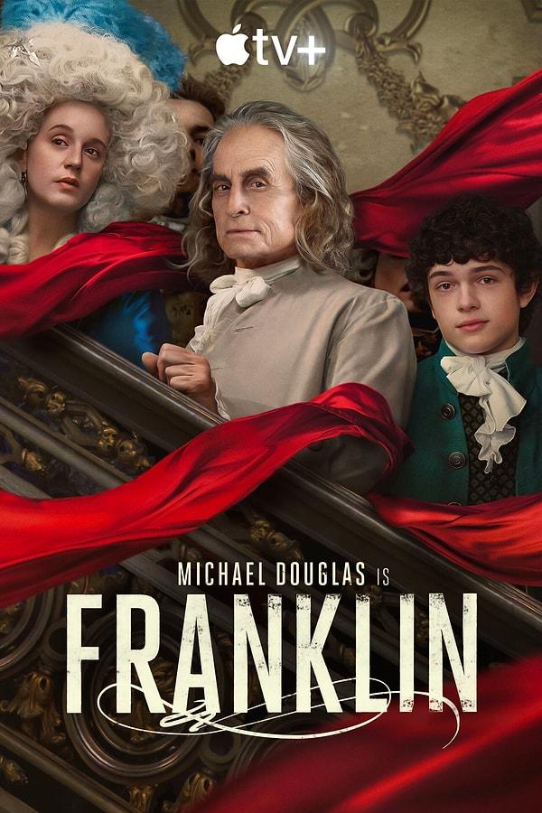 Başrolünde Oscar ve Emmy ödüllü oyuncu Michael Douglas'ın Amerikalı öncü Benjamin Franklin'i canlandırdığı yeni mini dizi “Franklin”in izleyiciyle buluşmasına sayılı gün kaldı.
