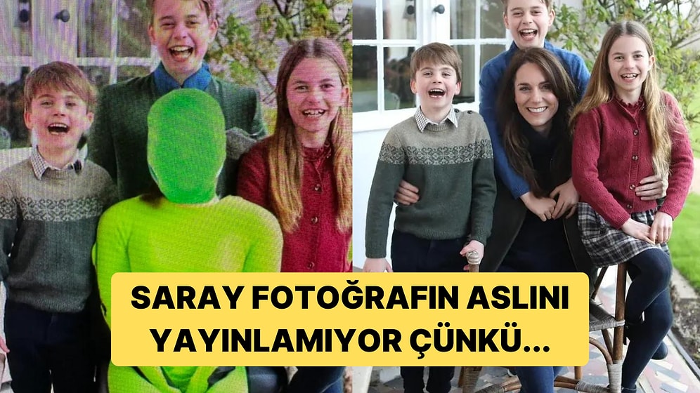 Prenses Kate Middleton'ın Tartışma Konusu Olan Photoshoplu Fotoğrafının Aslı Ortaya Çıktı