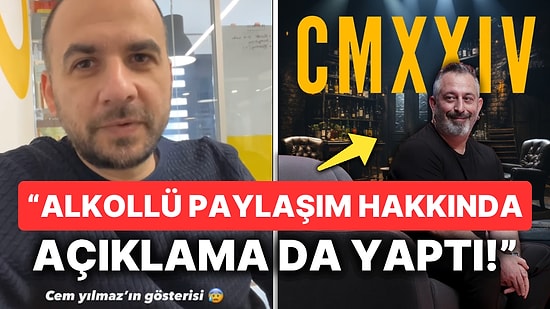 Gösterisinde Neler Oldu? Melih Abuaf Sahneyi Erken Terk Ettiği İçin Tepki Çeken Cem Yılmaz'ı Eleştirdi