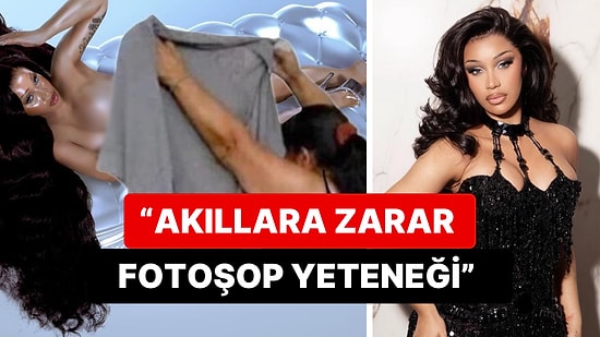 Cardi B'nin Çıplak Albüm Kapağı Pozlarının Sosyal Medyadan Defalarca Kaldırılmasına Bulduğu Çözüm Güldürdü