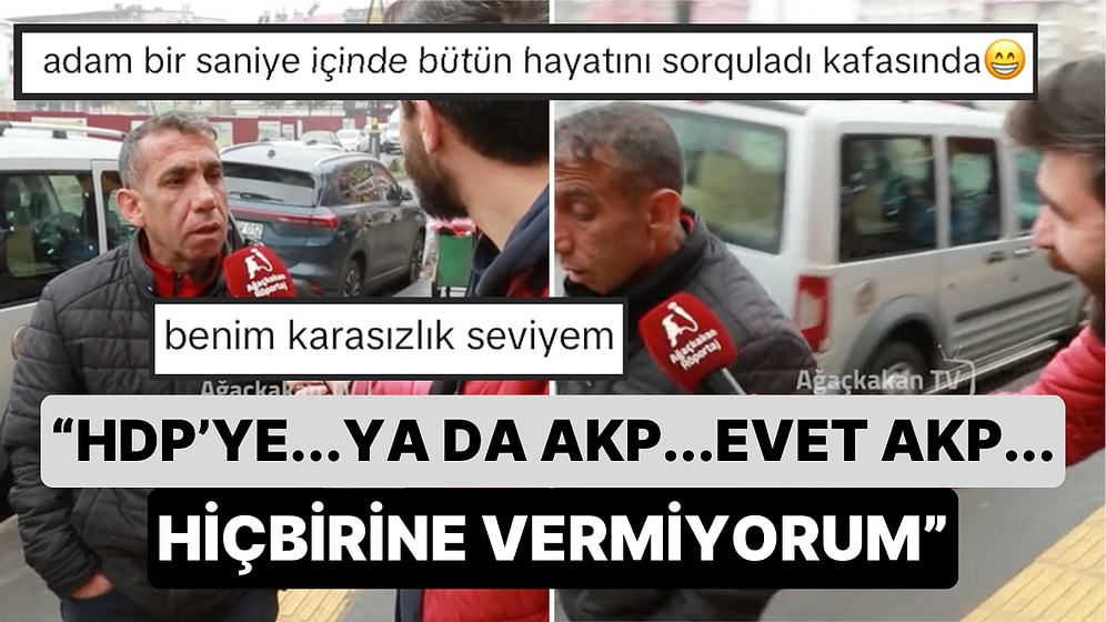 Seçimde Kime Oy Vereceği Konusunda Kısa Bir Kararsızlık Yaşadıktan Sonra Bir Anda Her Şeyden Vazgeçen Adam