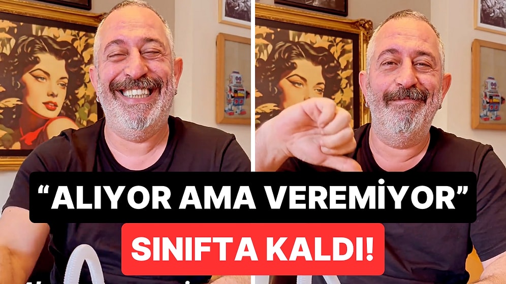 Popüler Akıma Uyup Nefes Oyuncağına Saran Cem Yılmaz'ın İmtihanı da Sınıfta Kalışı da Güldürdü!