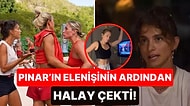 Survivor'da Yaşadığı Tartışma Sonucunda Diskalifiye Olan Sema, Pınar'ın Elenişini Halay Çekerek Kutladı!