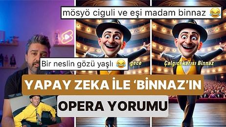 Ciguli'nin Bir Dönem Herkesin Dilinde Olan 'Binnaz' Şarkısı Yapay Zekaya Opera Tarzında Yeniden Yorumlatıldı