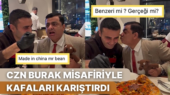 CZN Burak’ın Misafiri Kafaları Karıştırdı: İzleyiciler Konuğun Gerçek Mr. Bean Olup Olmadığını Anlayamadı