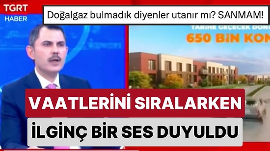 Yine Aynı Kaza Yaşandı: Murat Kurum'un Konuk Olduğu Bir Canlı Yayında Gaz Çıkarma Sesi Duyuldu