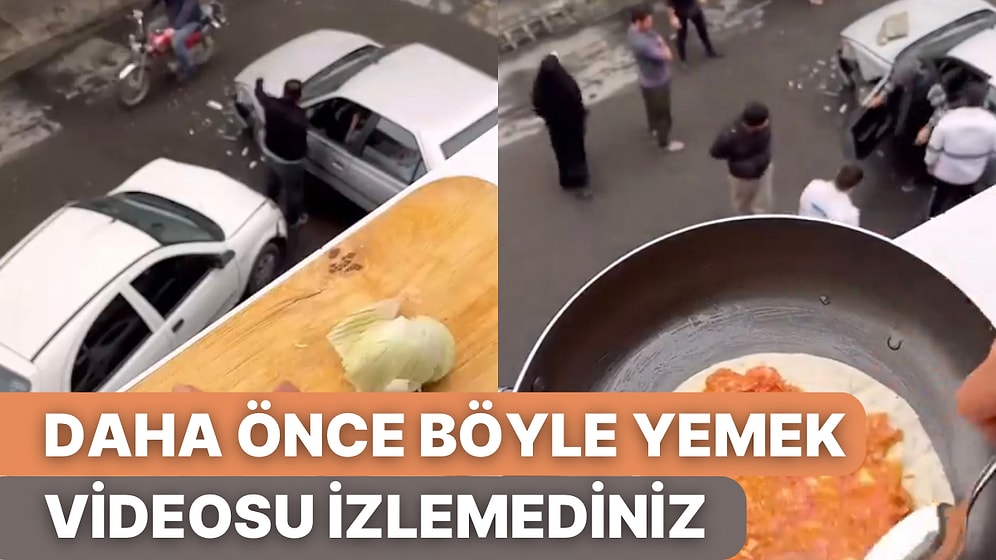 Krizi Fırsata Çevirip Kaza Anını Arka Plana Koyarak Yemek Videosu Çekmeleri Gündem Oldu