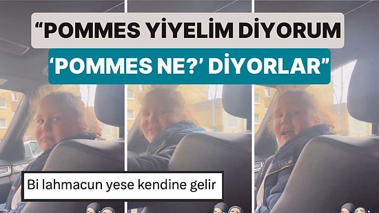 Türkiye'ye Gelmek İstemeyen Gurbetçi Çocuğun Güldüren İsyanı: "Pommes Yiyelim Diyorum, Pommes Ne Diyorlar"