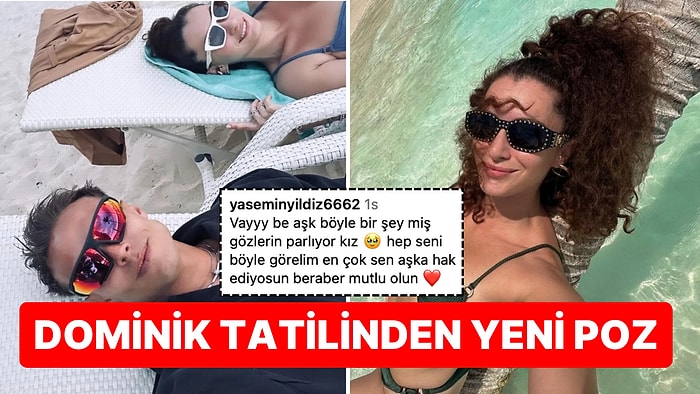 Murat Ceylan Hasretine Dayanamayıp Dominik'e Giden Hande Doğandemir'den Yeni Pozlar Geldi!