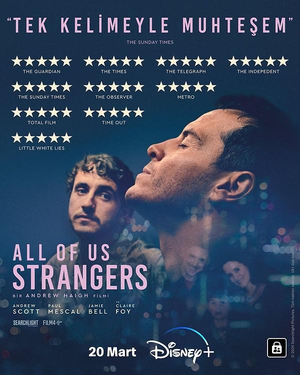 All of Us Strangers'dan Türkçe bir afiş yayımlandı.