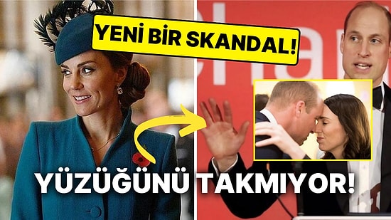 Kaç Kadın Var William? Prensin Galler Prensesi Kate Middleton'ı Birden Çok Kadınla Aldattığı İddia Edildi!