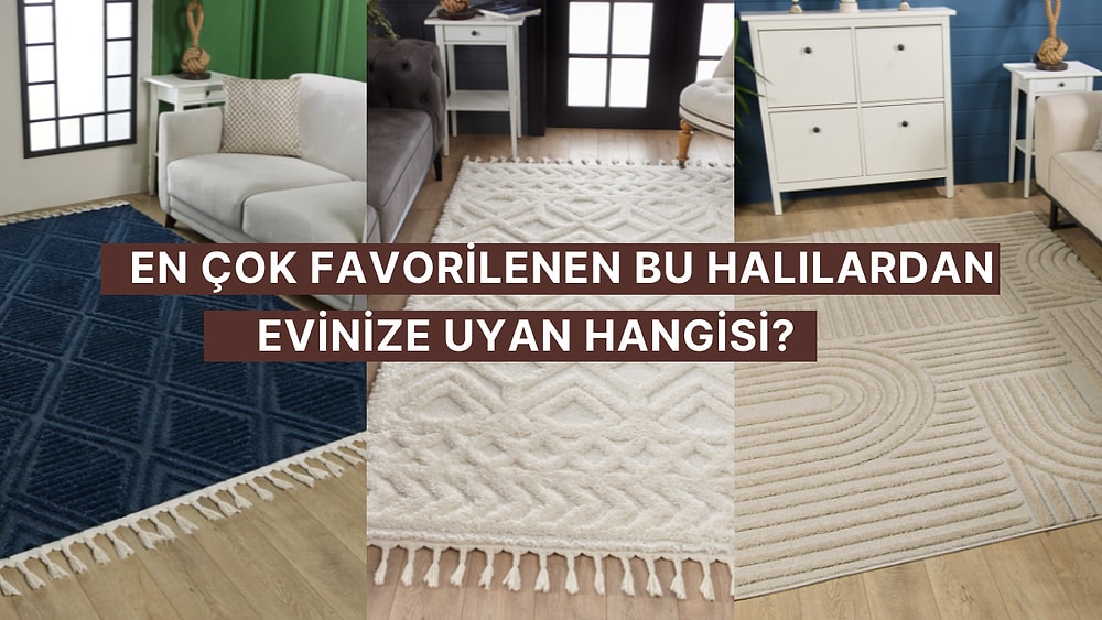 Evini Baştan Yaratmak İsteyenler Buraya! Evinizin Havasını Değiştirecek Birbirinden Göz Alıcı Halı Modelleri