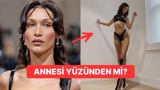 Yemek Yemek Yerine Bir Avuç Vitaminle Beslenen Bella Hadid'in Son Videosu Endişelendirdi