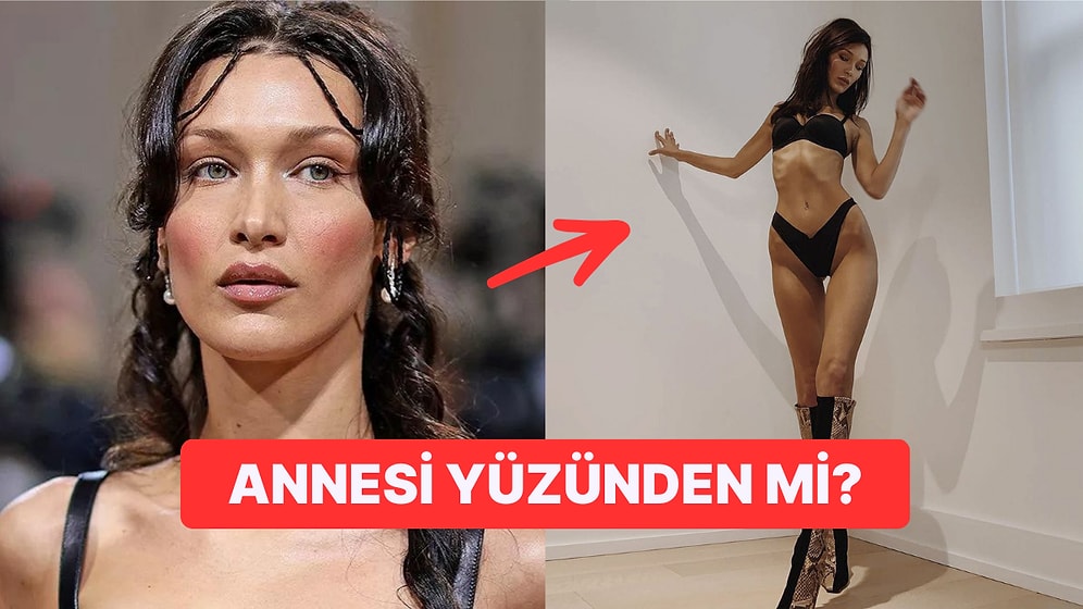 Yemek Yemek Yerine Bir Avuç Vitaminle Beslenen Bella Hadid'in Son Videosu Endişelendirdi