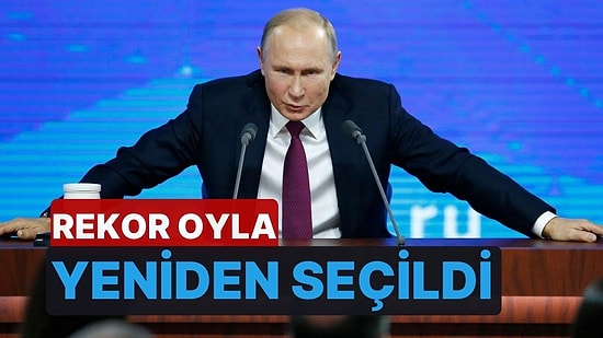 Rusya'da Seçimin Galibi Vladimir Putin Oldu
