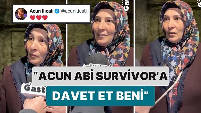 Kalpli Emojilerle Paylaşmıştı: Samimiyetiyle Beğeni Toplayan Erzurumlu Kadın Acun Ilıcalı'ya Seslendi