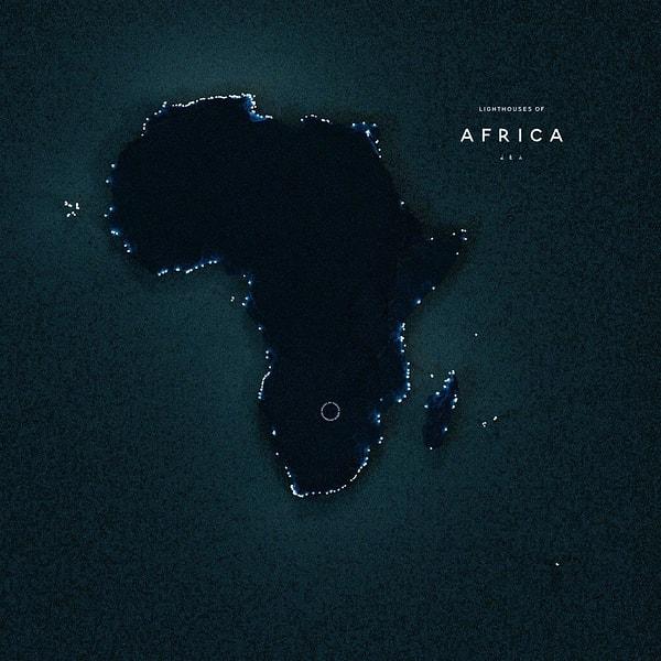 11. Afrika'nın deniz fenerleri.