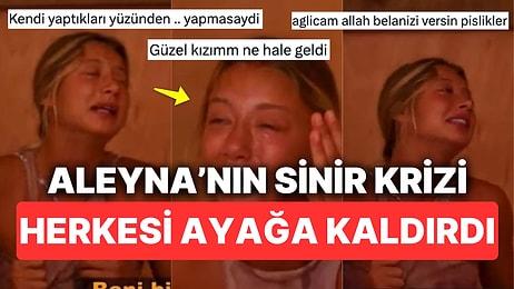 Survivor All Star'da Üstüne Gidilen Aleyna Kalaycıoğlu'nun Sinir Krizi Geçirdiği Anlar Herkesi Ayağa Kaldırdı