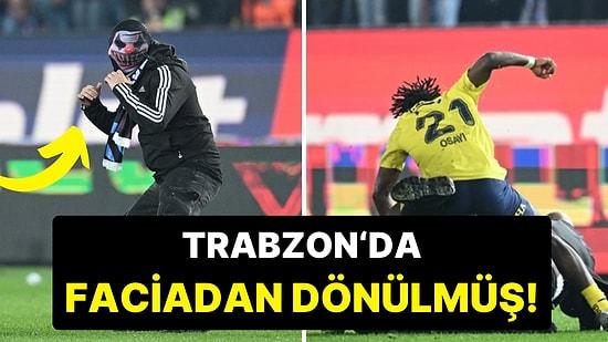 Fenerbahçeli Futbolculara Saldıran Trabzonspor Taraftarının Bileğindeki Cisim