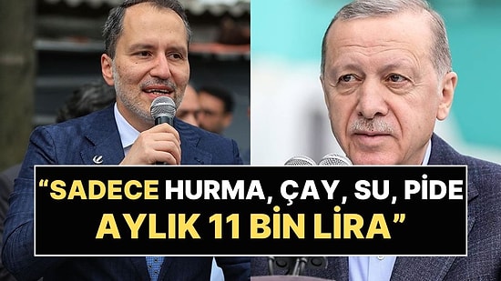Fatih Erbakan'ın 'Hurma' Hesabı: "Dar Gelirliyi Açlık Grevine Mahkum Ettiniz"