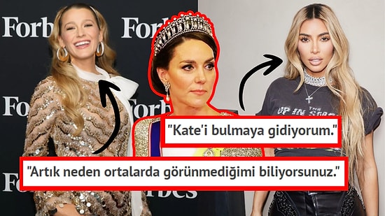 Kim Kardashian ve Blake Lively, Kate Middleton Olayı Hakkında Espri Yaptıkları İçin Tepki Çekti