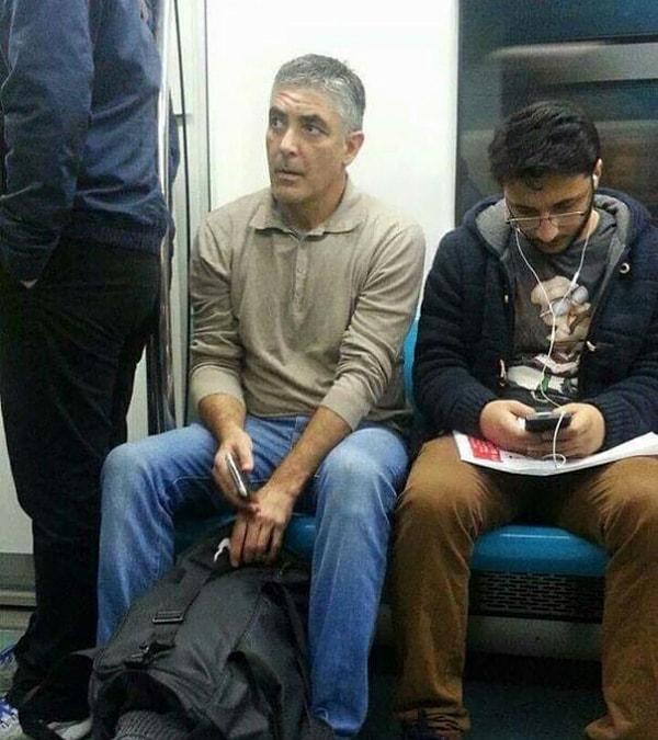 Bonus: Metrodaki adam 😂