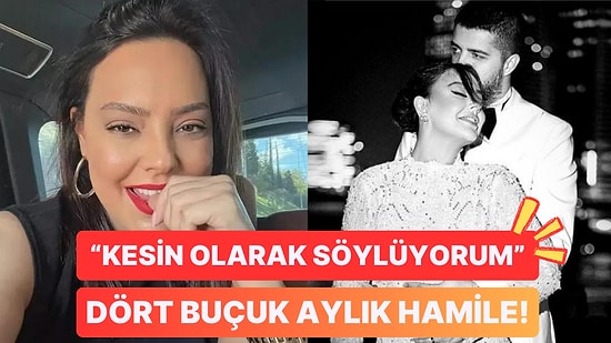 Yasak Aşk İddiaları Sonrası Apar Topar Evlenen Ebru Gündeş'ten Hamilelik Sürprizi