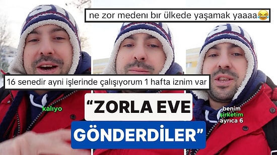 Almanya'da Çalışan Bir Türk Kullanmadığı İzinleri Kullanması İçin Zorunlu Olarak İki Haftalık İzne Çıkarıldı