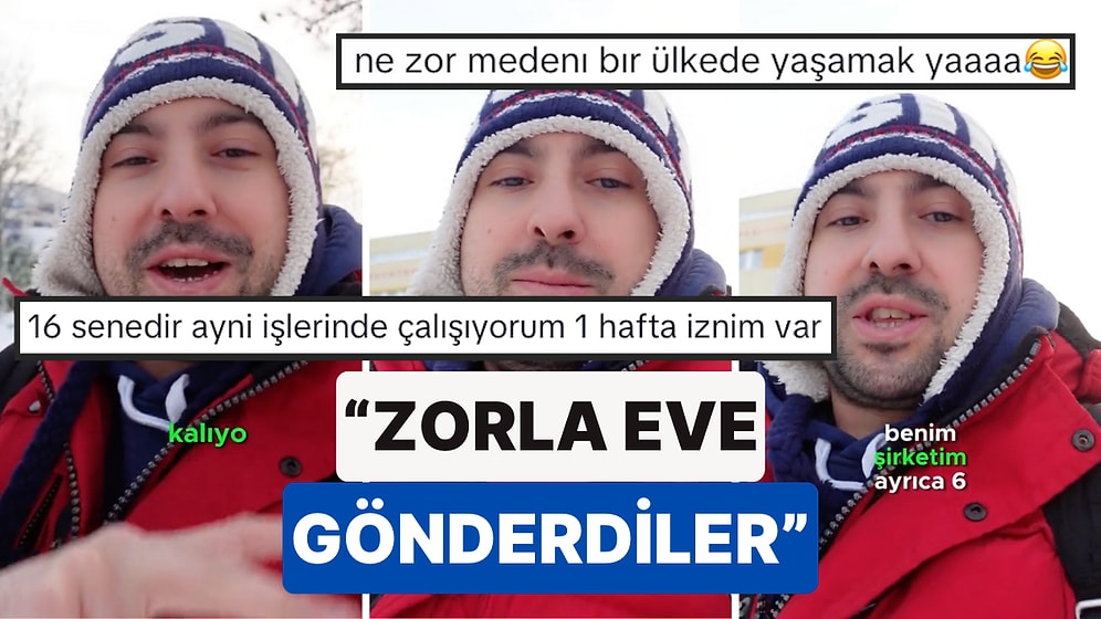 Almanya'da Çalışan Bir Türk Kullanmadığı İzinleri Kullanması İçin Zorunlu Olarak İki Haftalık İzne Çıkarıldı
