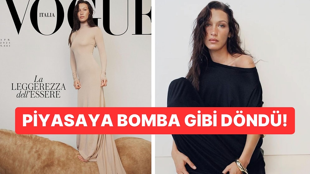 Bella Hadid Sektöre Geri Döndü! At Üstünde Ayakta Poz Veren Model "Fazla Vahşi Batı Filmi İzlemiş" Dedirtti