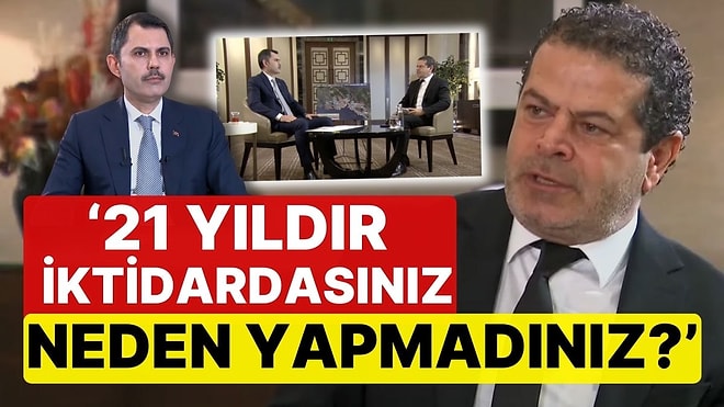 Cüneyt Özdemir'den 'İstanbul Depreme Hazır Değil' Diyen Murat Kurum'a: 'Neden Hazırlamadınız?'