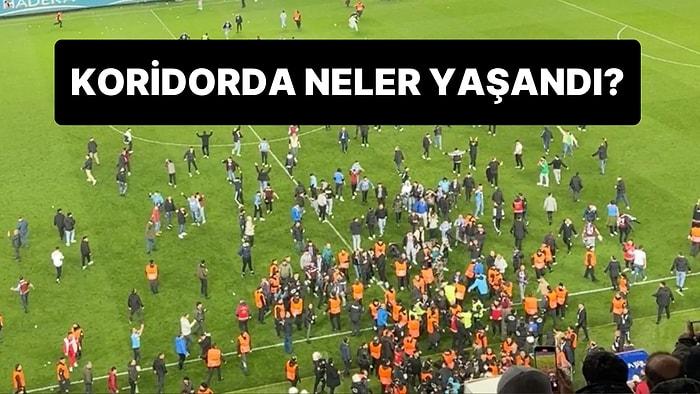Trabzonspor-Fenerbahçe Maçında Koridorda Neler Yaşandı? "Osayi-Samuel Bayıldı"