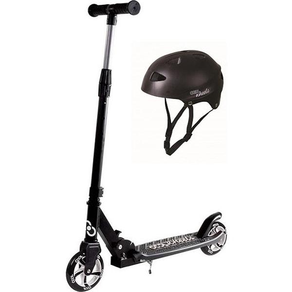 2. Cool Wheels 2 Tekerlekli Katlanabilir Çocuk Scooter + Kask