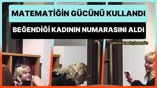 Matematiğin Gücünü Kullanarak Kütüphanede Beğendiği Kadının Numarasını Alan Genç