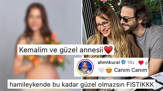 Ahmet Kural'ın Eşi Çağla Gizem Şahin Doğuma Sayılı Günler Kala Karnı Burnunda Yeni Pozlarını Paylaştı!