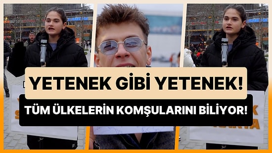 Herhangi Bir Ülkenin Tüm Komşu Ülkelerini Bilen Gencin Yeteneğine Şapka Çıkaracaksınız
