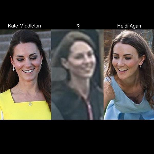 Videodaki kişinin İngiltere'de Galler Prensesi'ne benzerliğiyle nam salmış olan Heidi Agan olduğunu düşünenler de var.