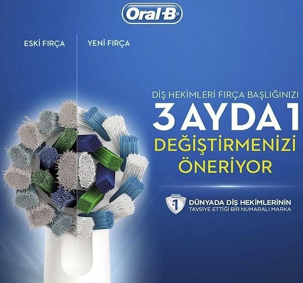 Oral-B Vitality D100 Cross Action Şarj Edilebilir Diş Fırçası dişlerinizi fırçalarken en iyi sonuçları elde etmenizi sağlamak için her 30 saniyede bir titreşim özelliği ile donatılmıştır.