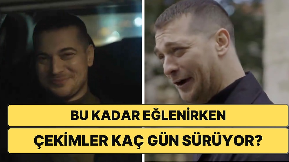 Sandığımızdan Daha Eğlenceli Biriymiş! Gaddar Setinden Çağatay Ulusoy'un Kamera Arkası Görüntüleri Yayınlandı!