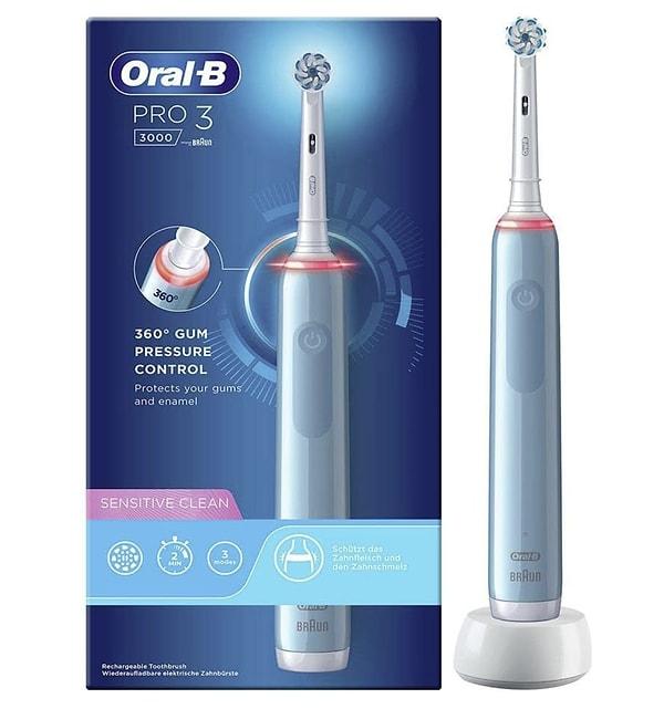 Oral-B Pro 3000 Blue 1CT Elektrikli Diş Fırçası